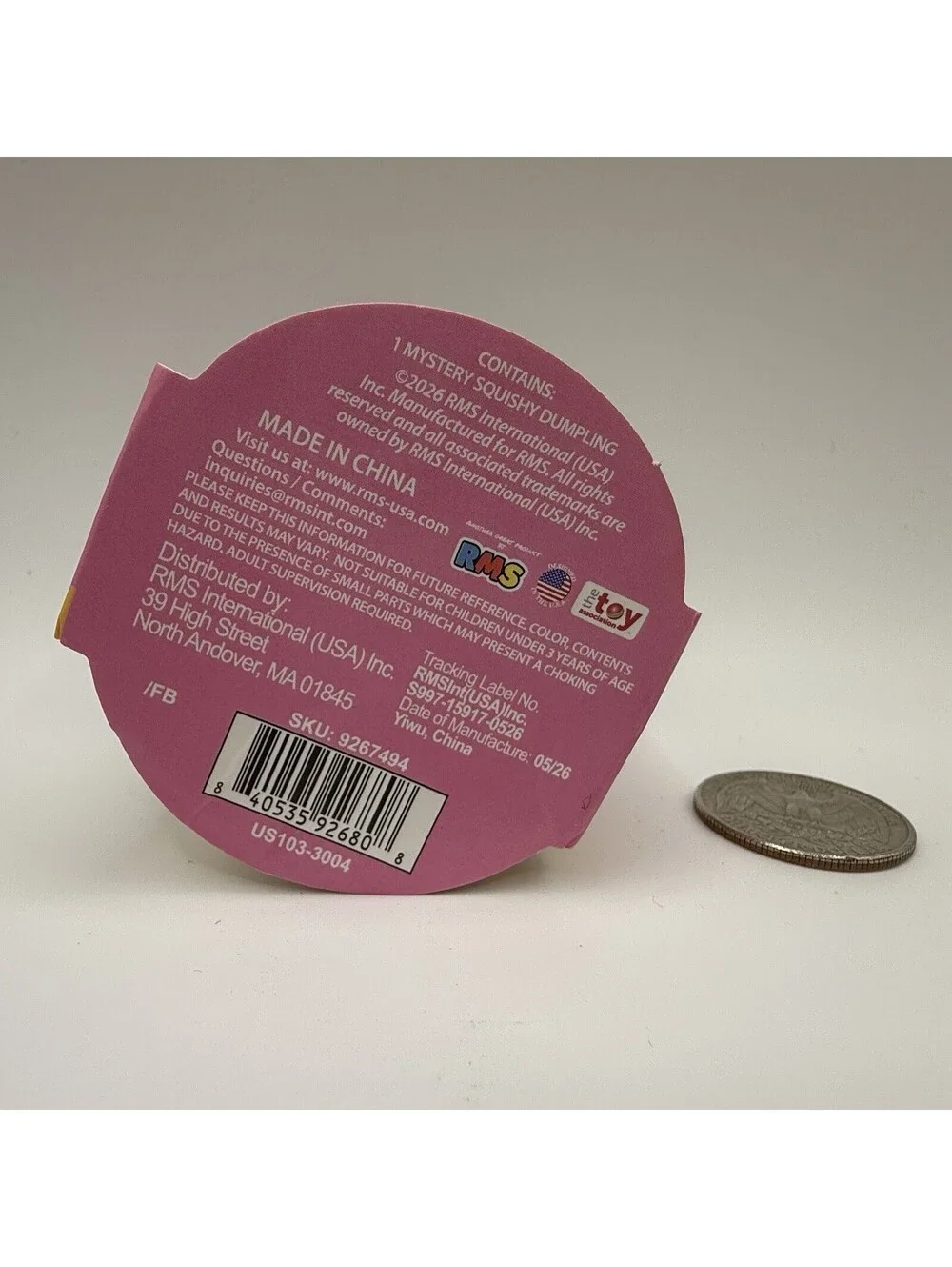 RMS - The Original Viral Mystery Dumpling: Cupcake Edition *MINI* New